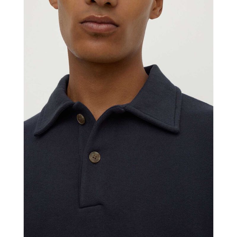 Assembly Label Newport Fleece Polo True Navy image number 2